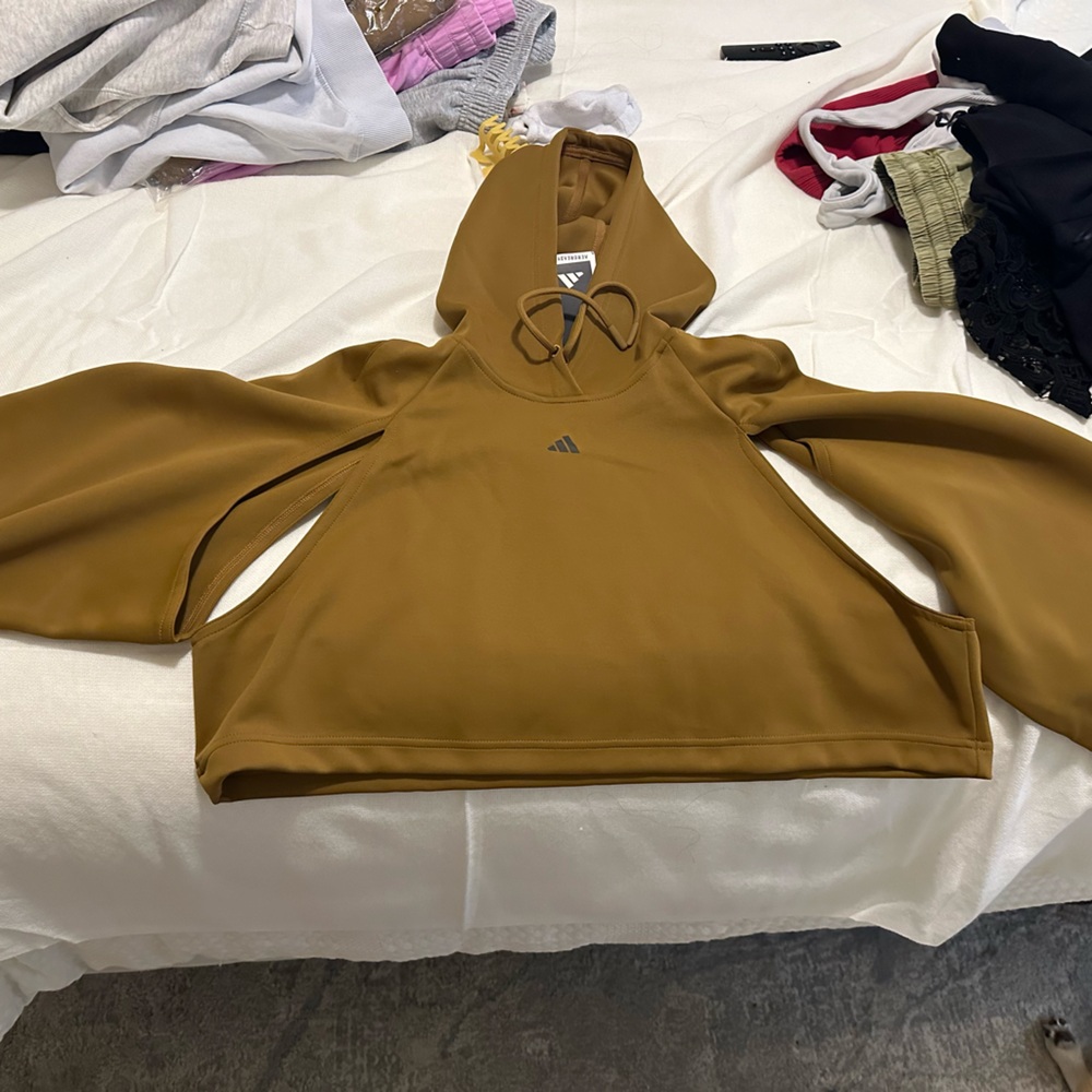 Adidas olive sweater
